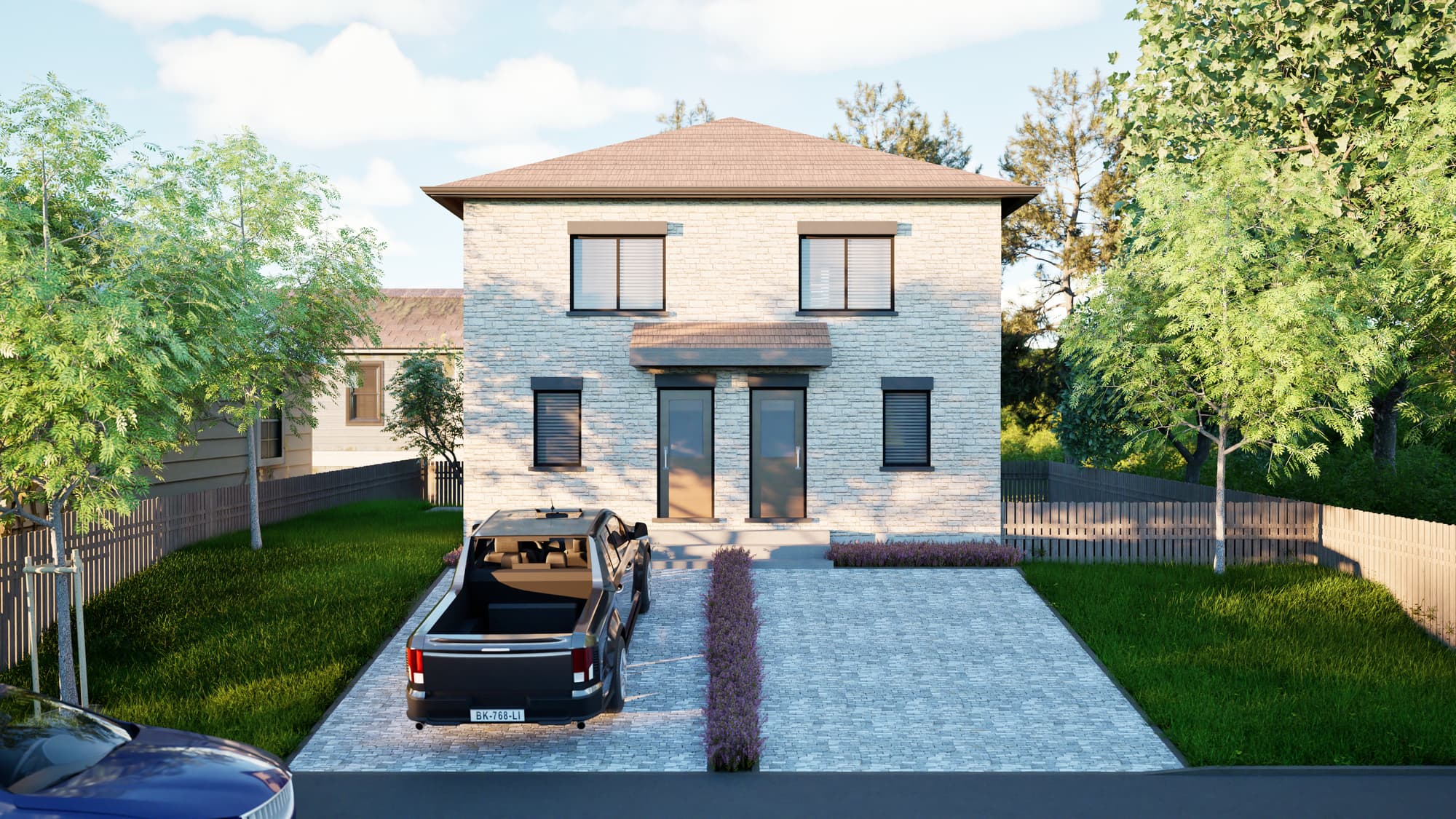 Detached Residential Exterior Project - Barrie